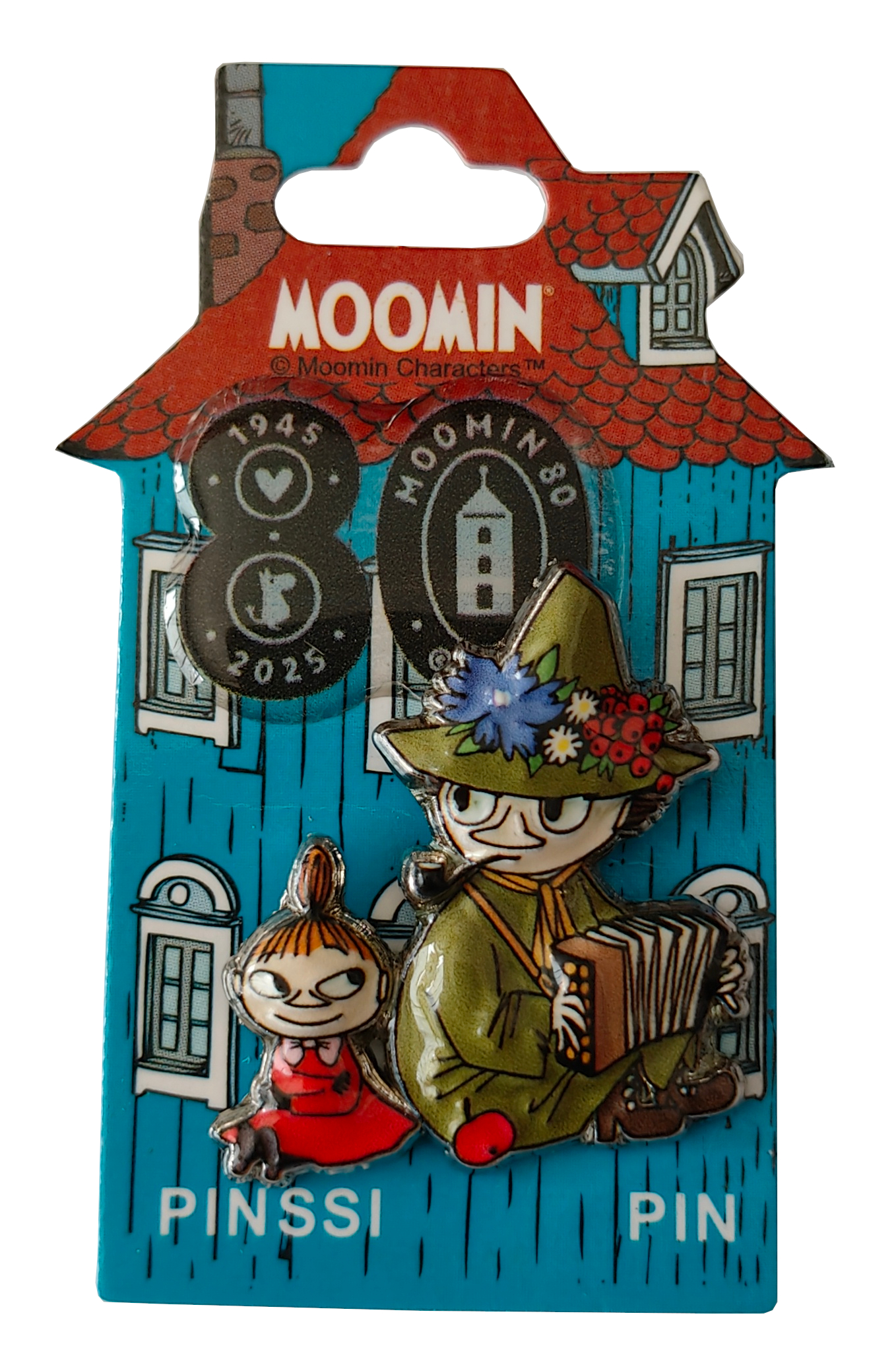Moomin Pin - Little My & Snufkin