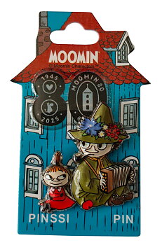 Mumin Pin - Lilla My & Snusmumriken