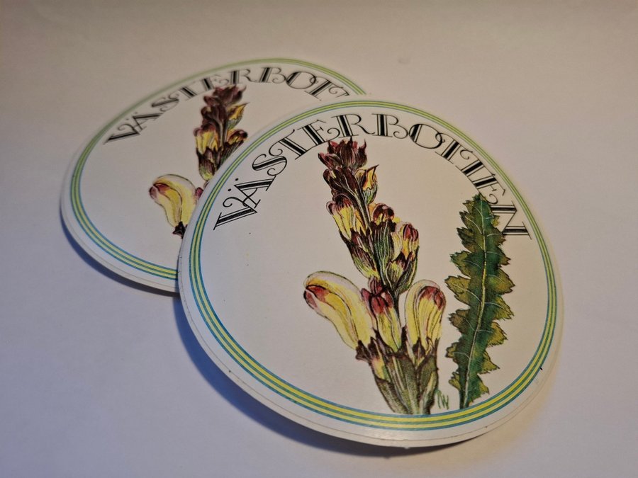 Klistermärken -Västerbotten
