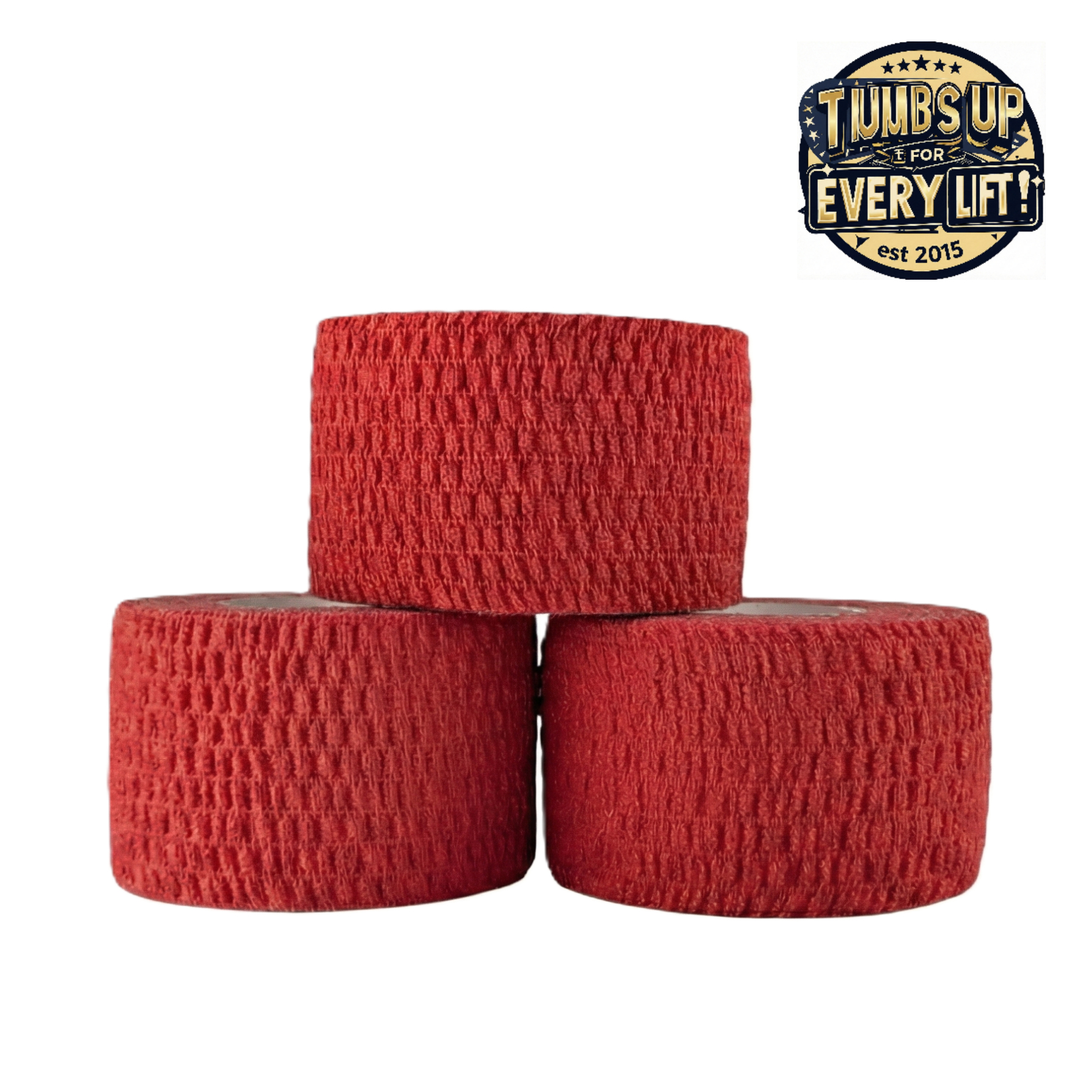 Thumbs Up Premium Hook Grip Tape - Performance Red 3-pack