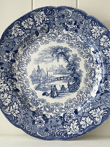 ANTIK MATTALLRIK - RÖRSTRAND DACCA