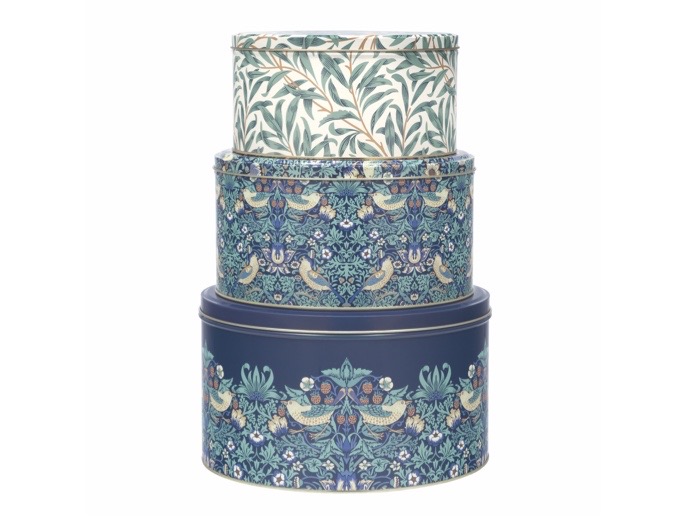 Kakburk William Morris Strawberry Thief - 3 olika storlekar