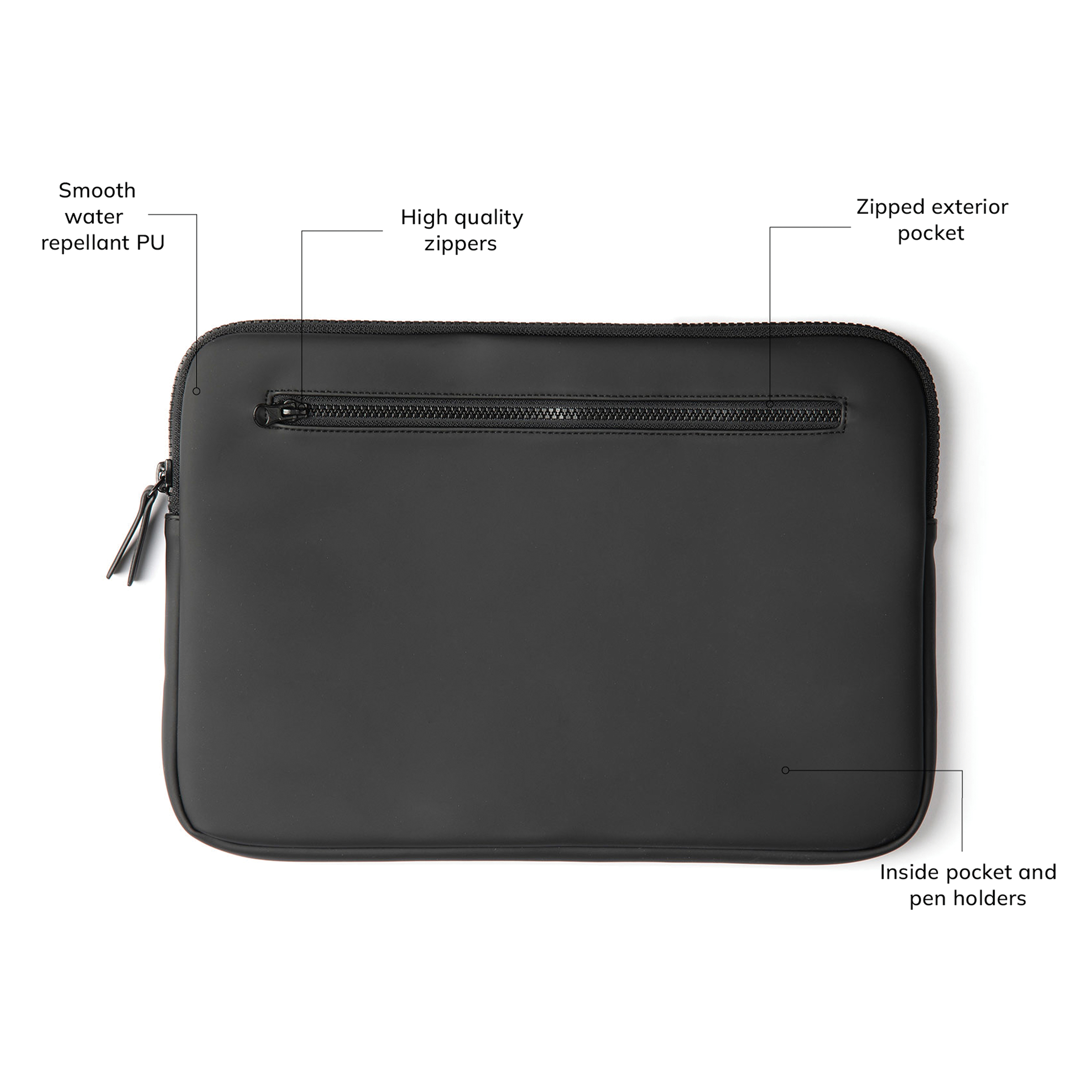 Laptopfodral  15" Baltimore - Svart - Moderaterna - 2