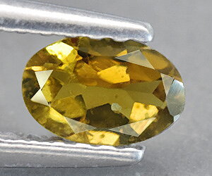 Fantastiskt vacker naturlig gul turmalin ädelsten