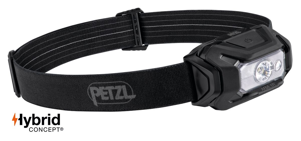 Petzl ARIA 1R RGB 475LM Svart