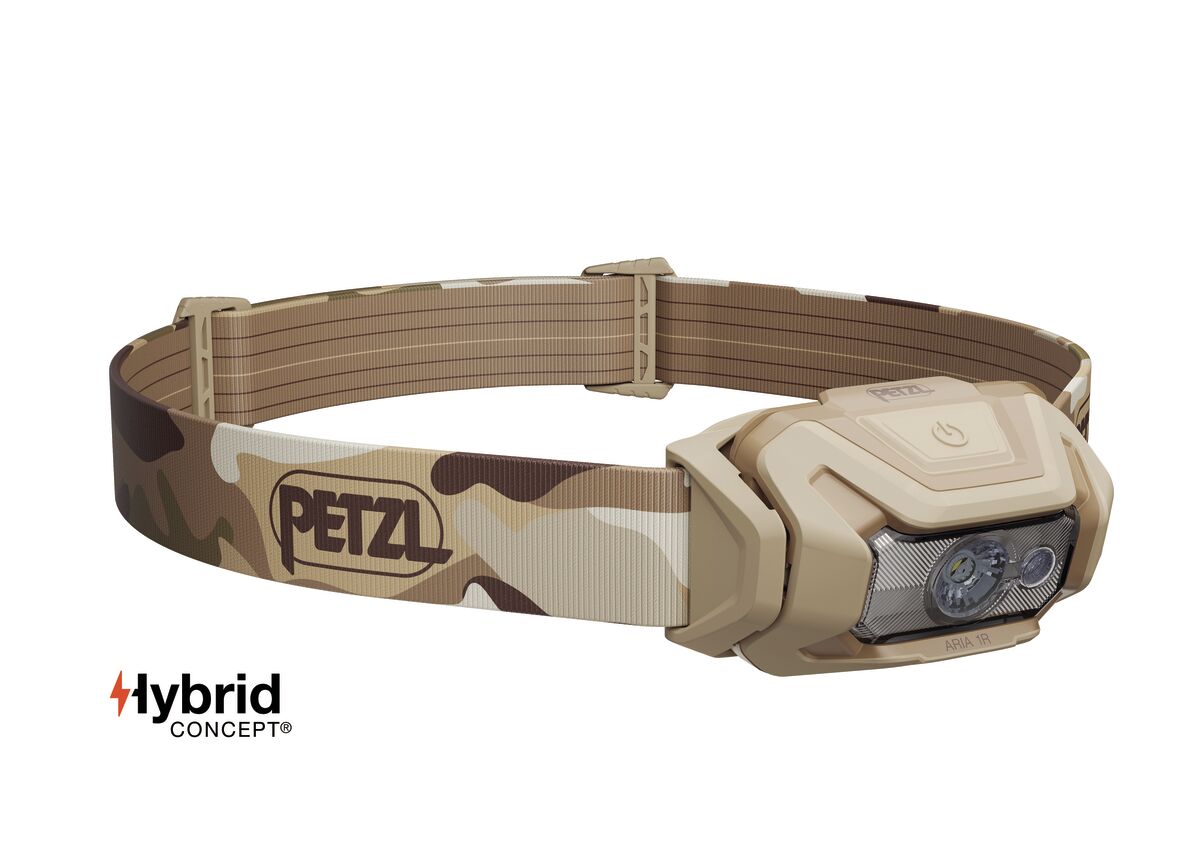 Petzl ARIA 1R RGB 475LM Camo