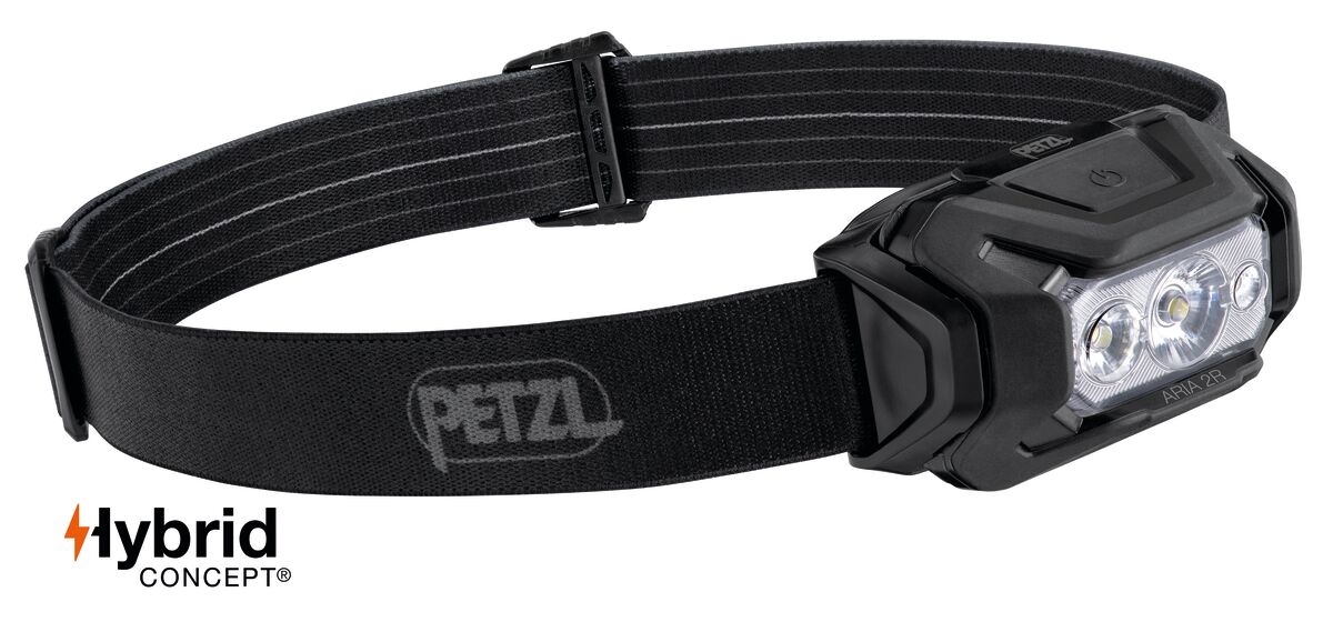 Petzl ARIA 2R RGB LM Svart