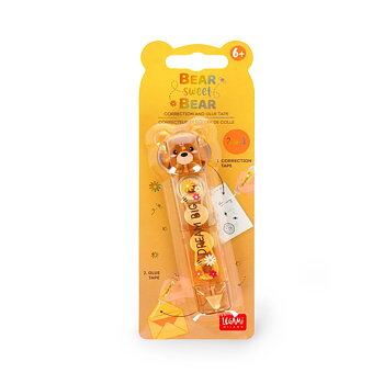 Bear sweet Bear Correction and Glue tape, korrektionstape og klæbebånd