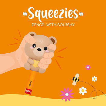 Squeezies, blyertspenna, Teddy Bear