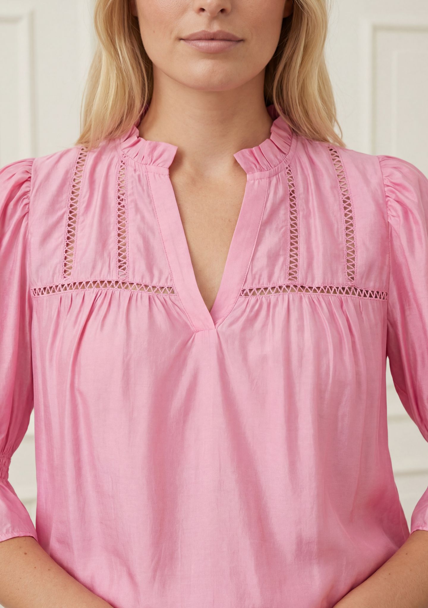 Marie S/S Blouse - Stl. XL - Isay - 4