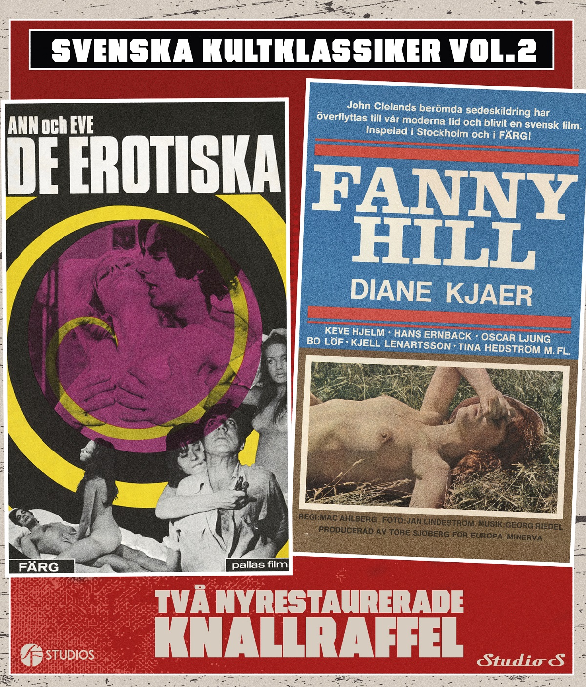 Svenska Kultklassiker Vol. 2 (Blu-ray)
