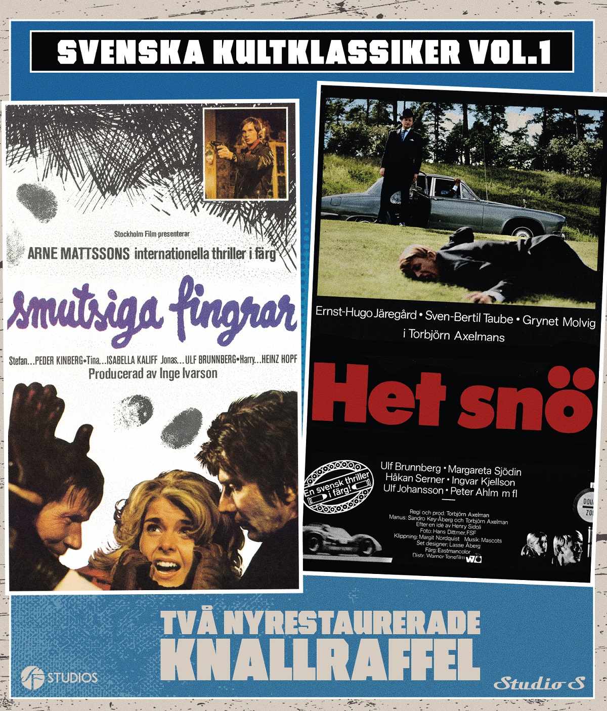 Svenska Kultklassiker Vol. 1 (Blu-ray)