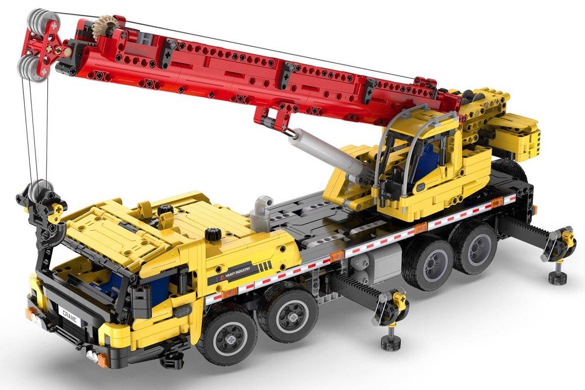 Double Eagle RC Mobile Crane - Building Blocks - 2