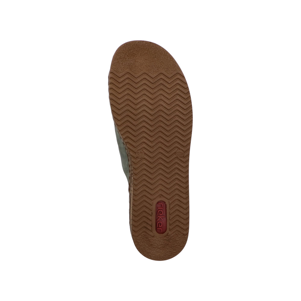 Rieker Slipin sandal Grön - 8