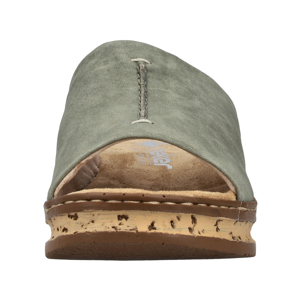 Rieker Slipin sandal Grön - 7