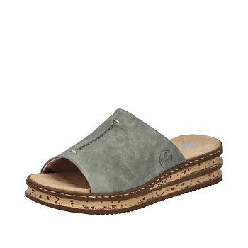 Rieker Slipin sandal Grön