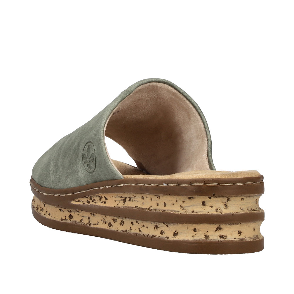 Rieker Slipin sandal Grön - 3