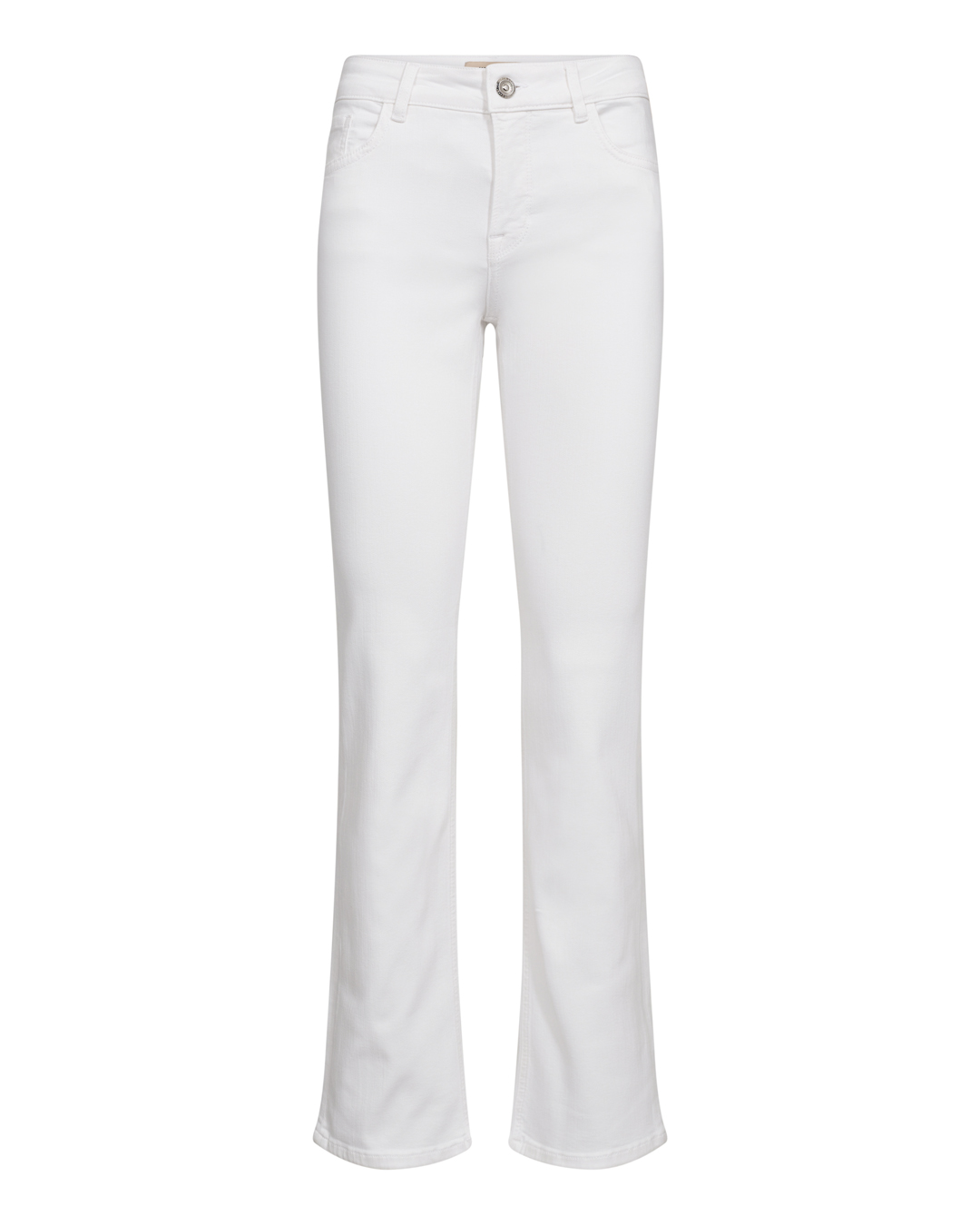 Jeans Ashley deluxe flared ankel vit
