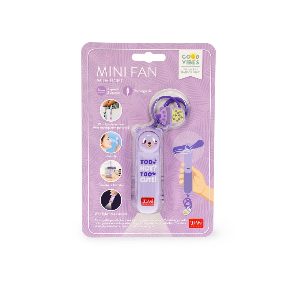 Bærbar mini-ventilator, Teddy - 2