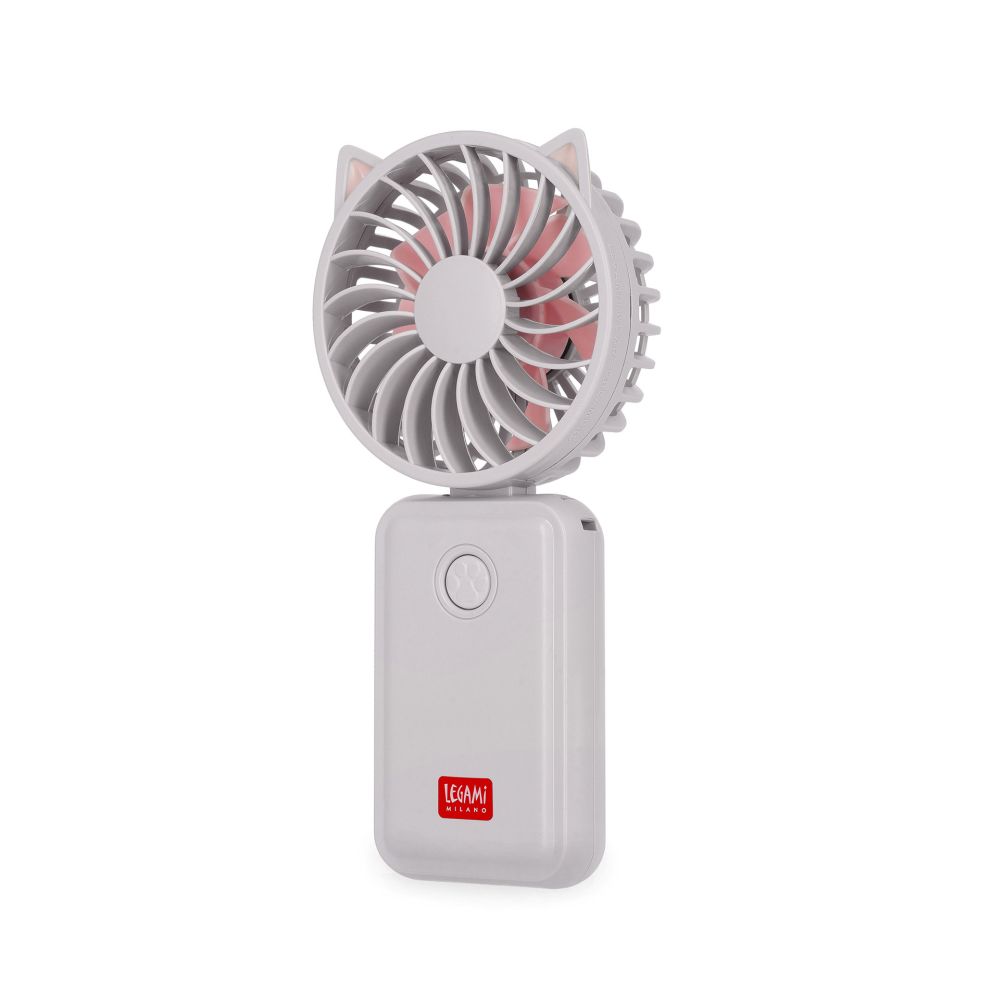 Bærbar sammenklappelig mini-ventilator, Kitty - 4