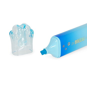 Meow highlighter, light blue