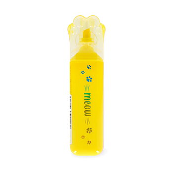 Meow highlighter, yellow