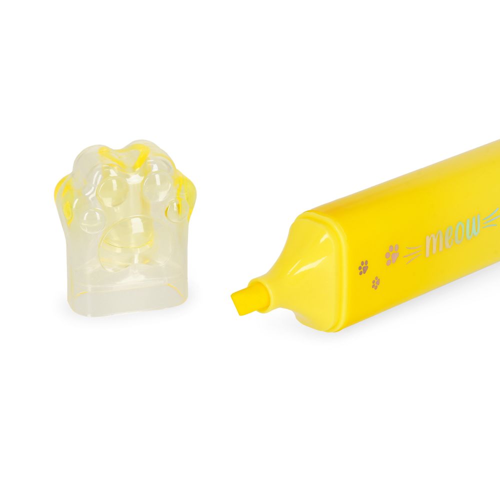 Meow highlighter, yellow - 2