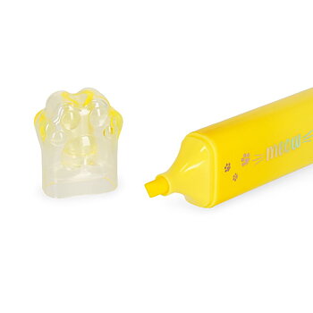 Meow highlighter, yellow
