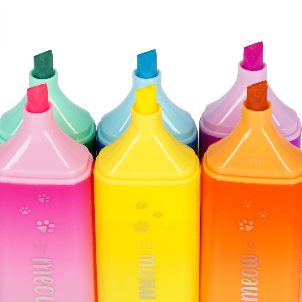 Meow highlighter, yellow - 5