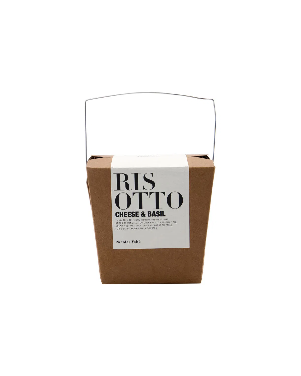 NICOLAS VAHÉ Risotto, ost och basilika, 300 g - 2