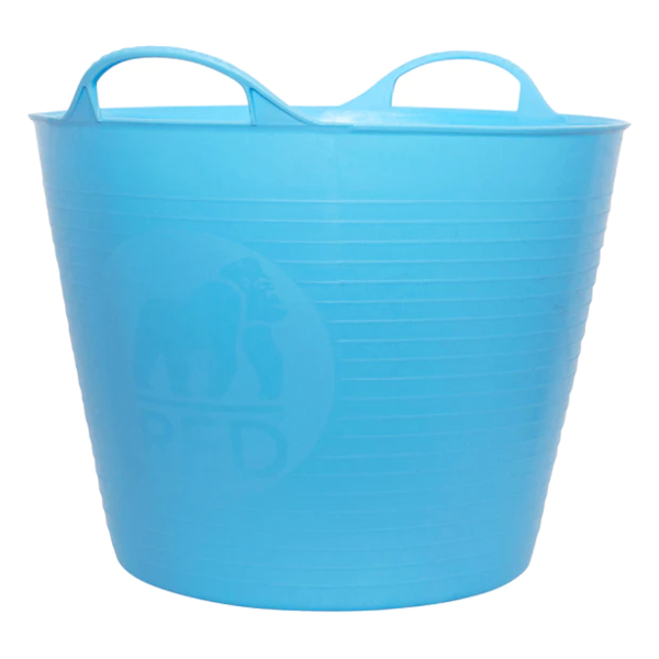 Plastic Bucket Red Gorilla 26 L Sky Blue