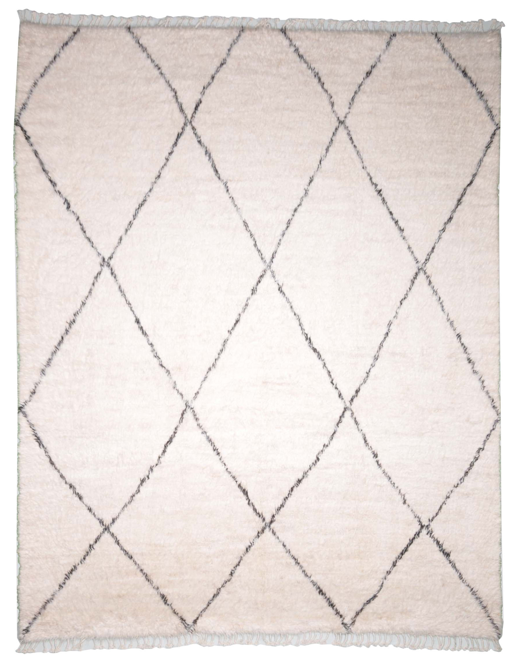 Maroccan Style Svart/Vit 262x336cm