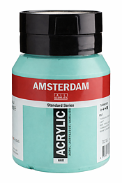 Amsterdam 500ml Turquoise Green Light 660