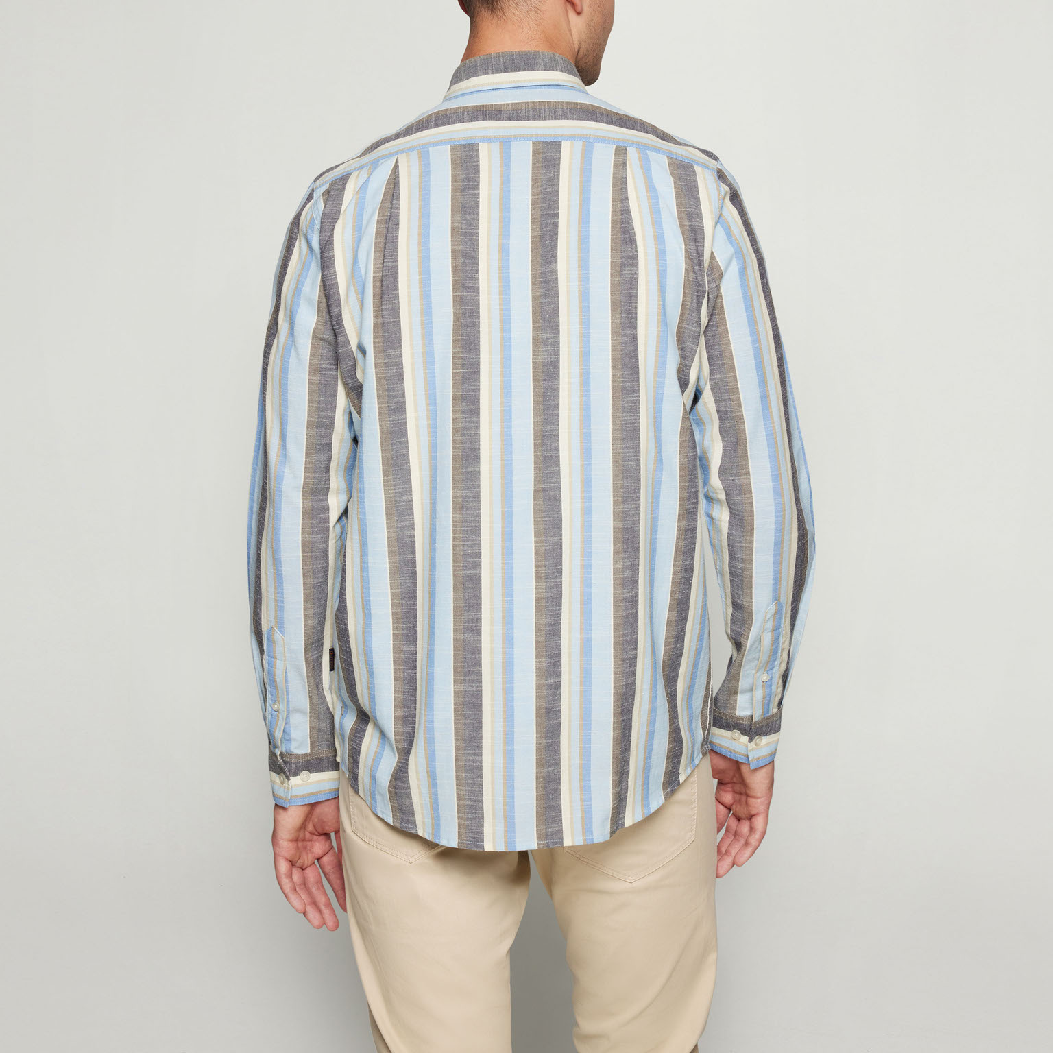 Signal - Gustav Slub Stripe - Blue Captain - 2