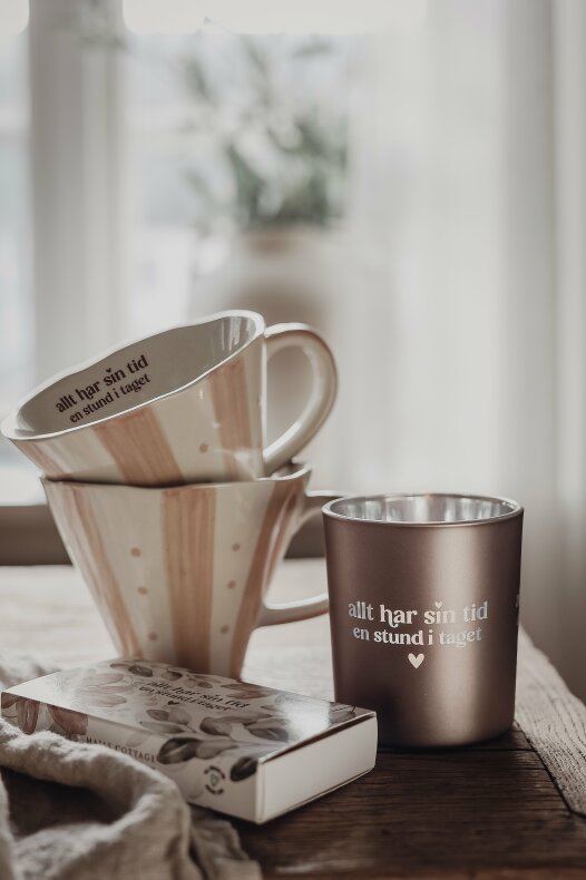 Mugg - Allt har sin tid, en stund i taget - Majas Cottage - 4