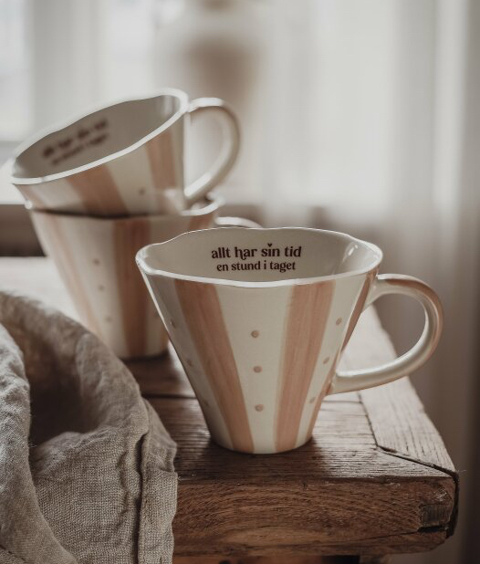 Mugg - Allt har sin tid, en stund i taget - Majas Cottage