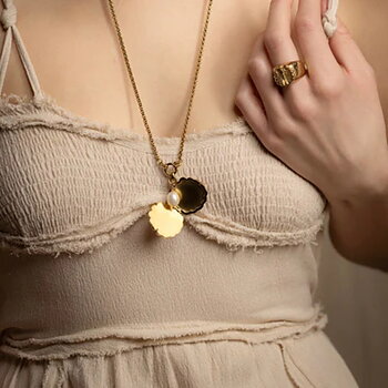 SIGRÉN Venus halsband guld