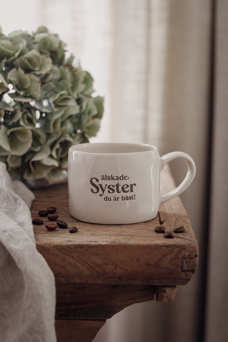 Mugg - Älskade syster du är bäst! - Majas Cottage - 2