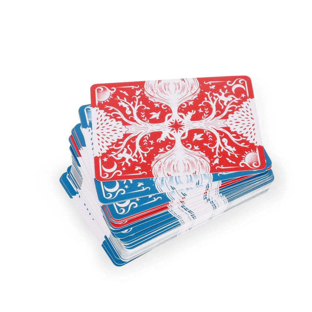 Playing cards - Metallask med två kortlekar - 3