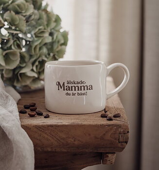 Mugg - Älskade Mamma du är bäst! - Majas Cottage