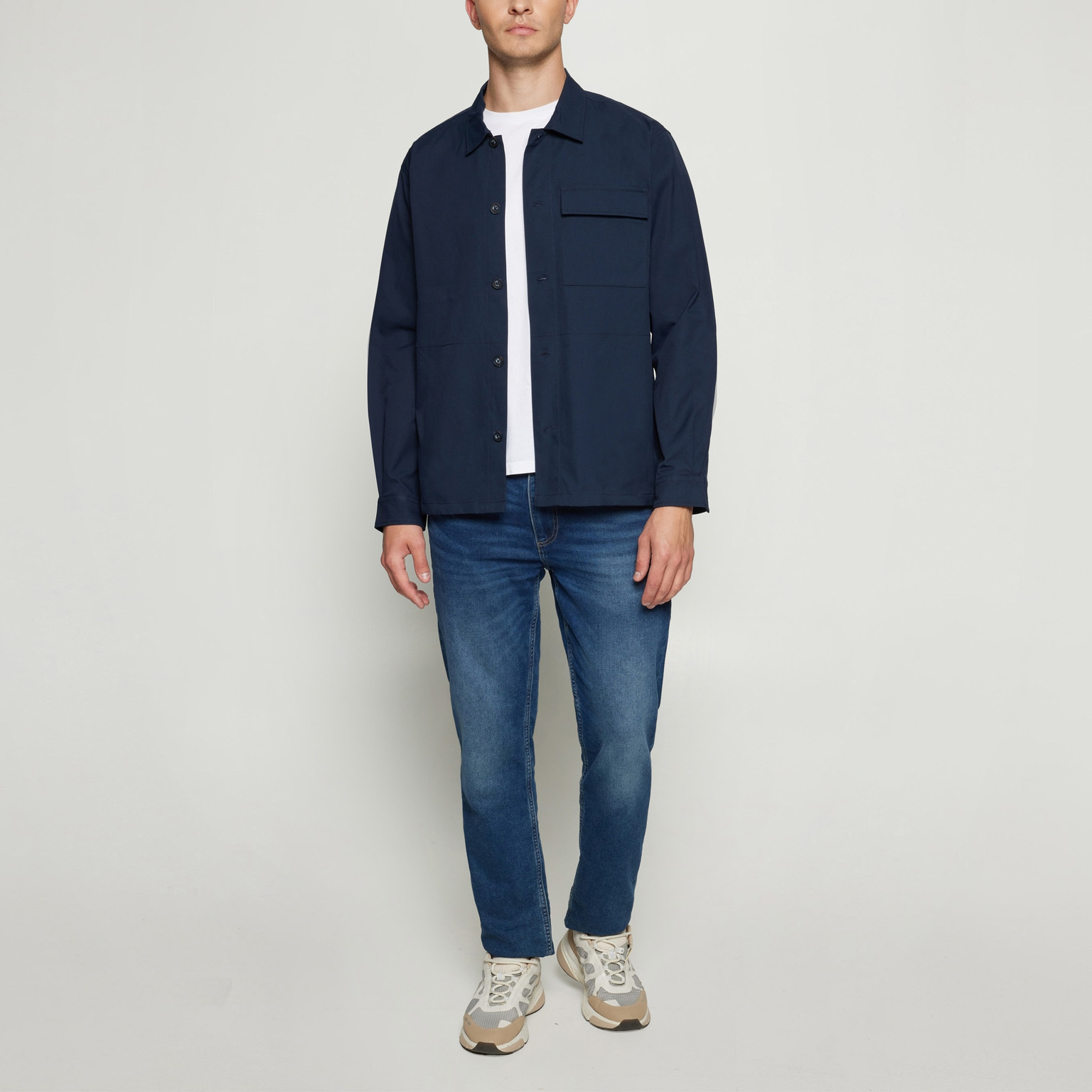 Signal - Tech Overshirt - Deep Marine - 3