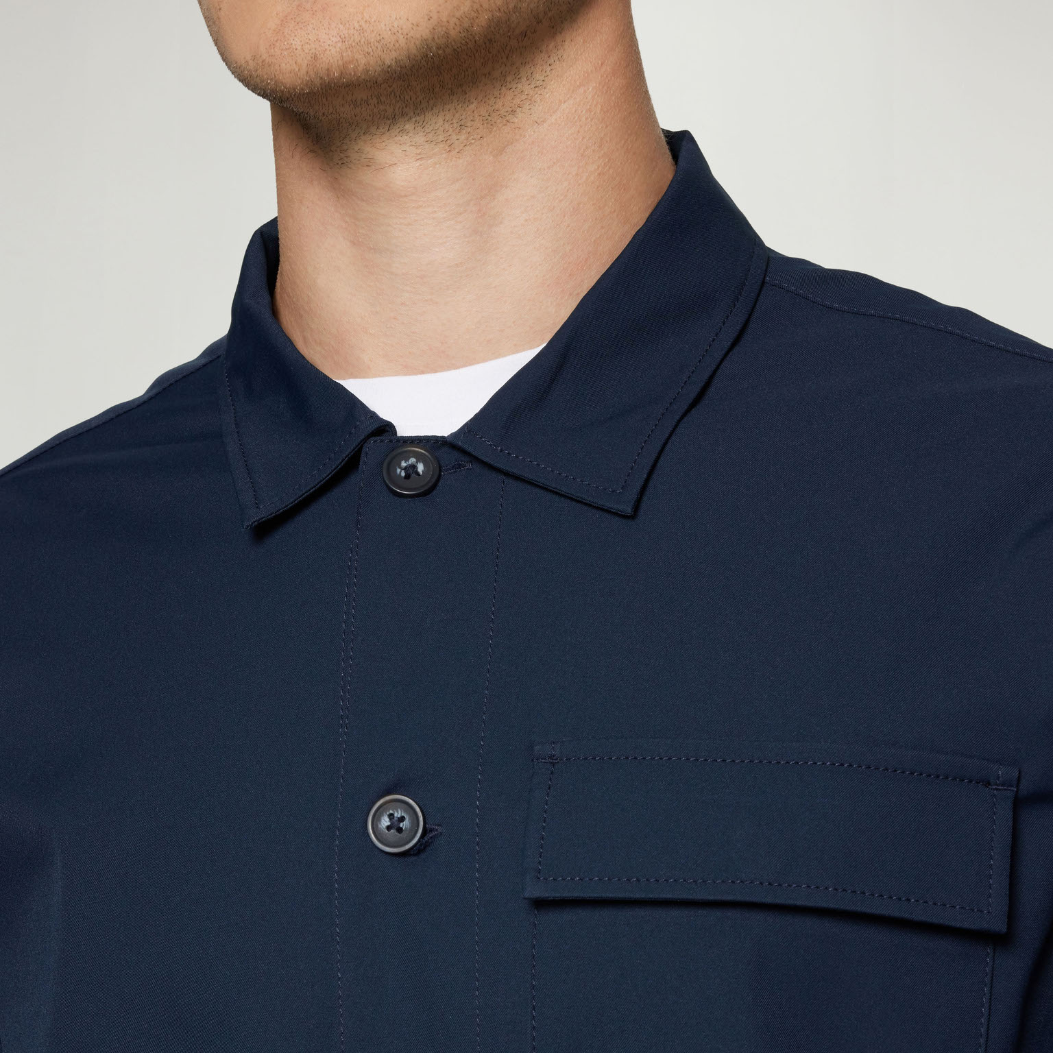 Signal - Tech Overshirt - Deep Marine - 4