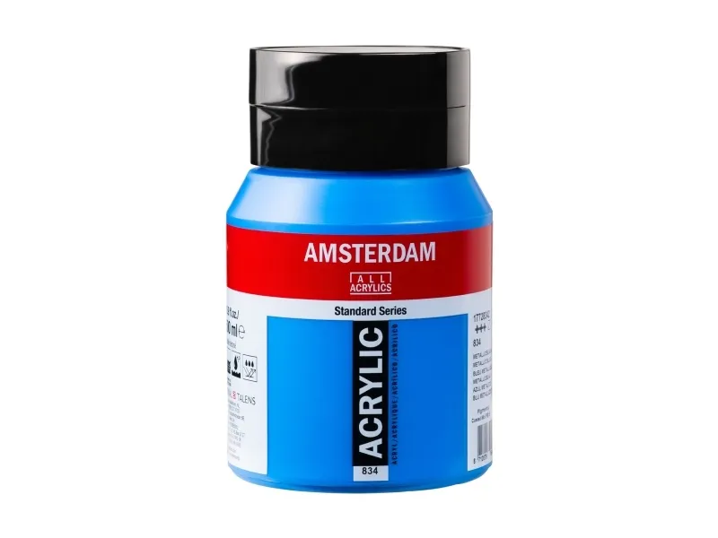 Amsterdam 500ml - Metallic Blue 834