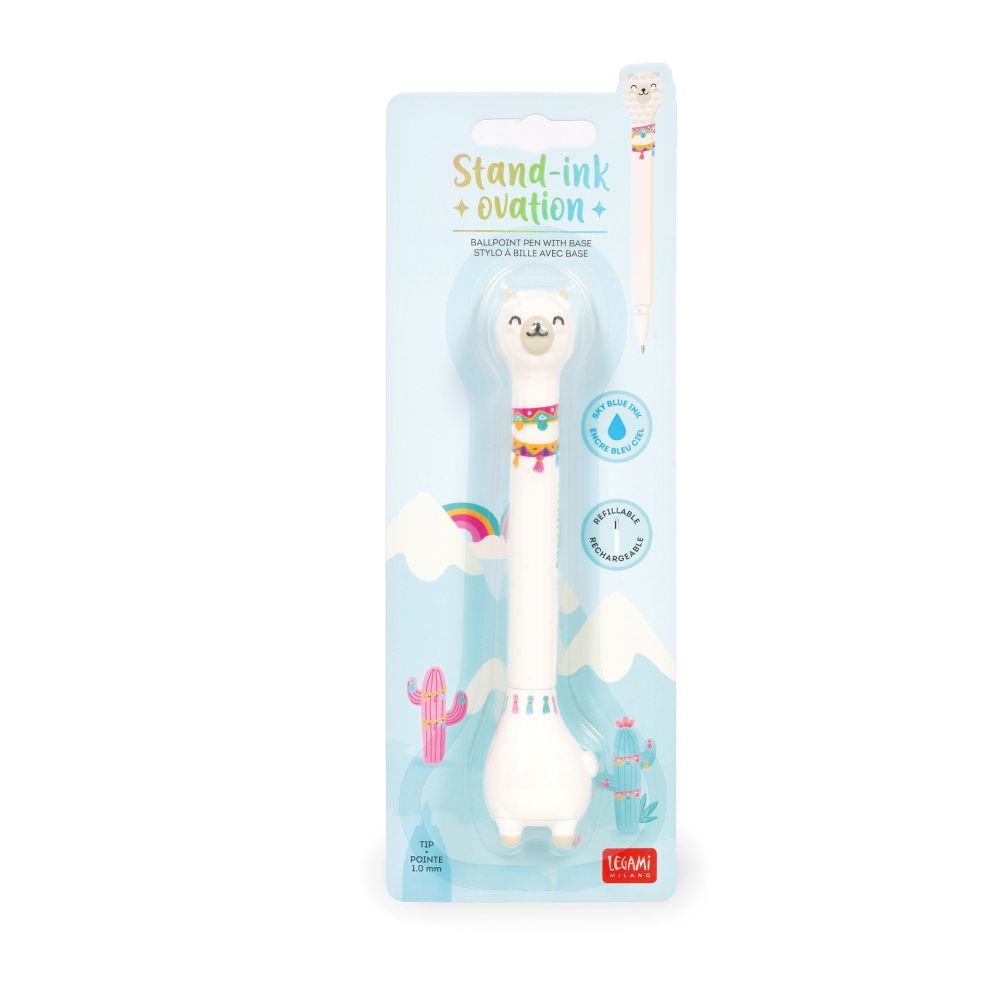 Stand-Ink ovation, Llama, Sky blue - 2