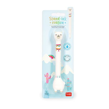 Stand-Ink ovation, Llama, Sky blue