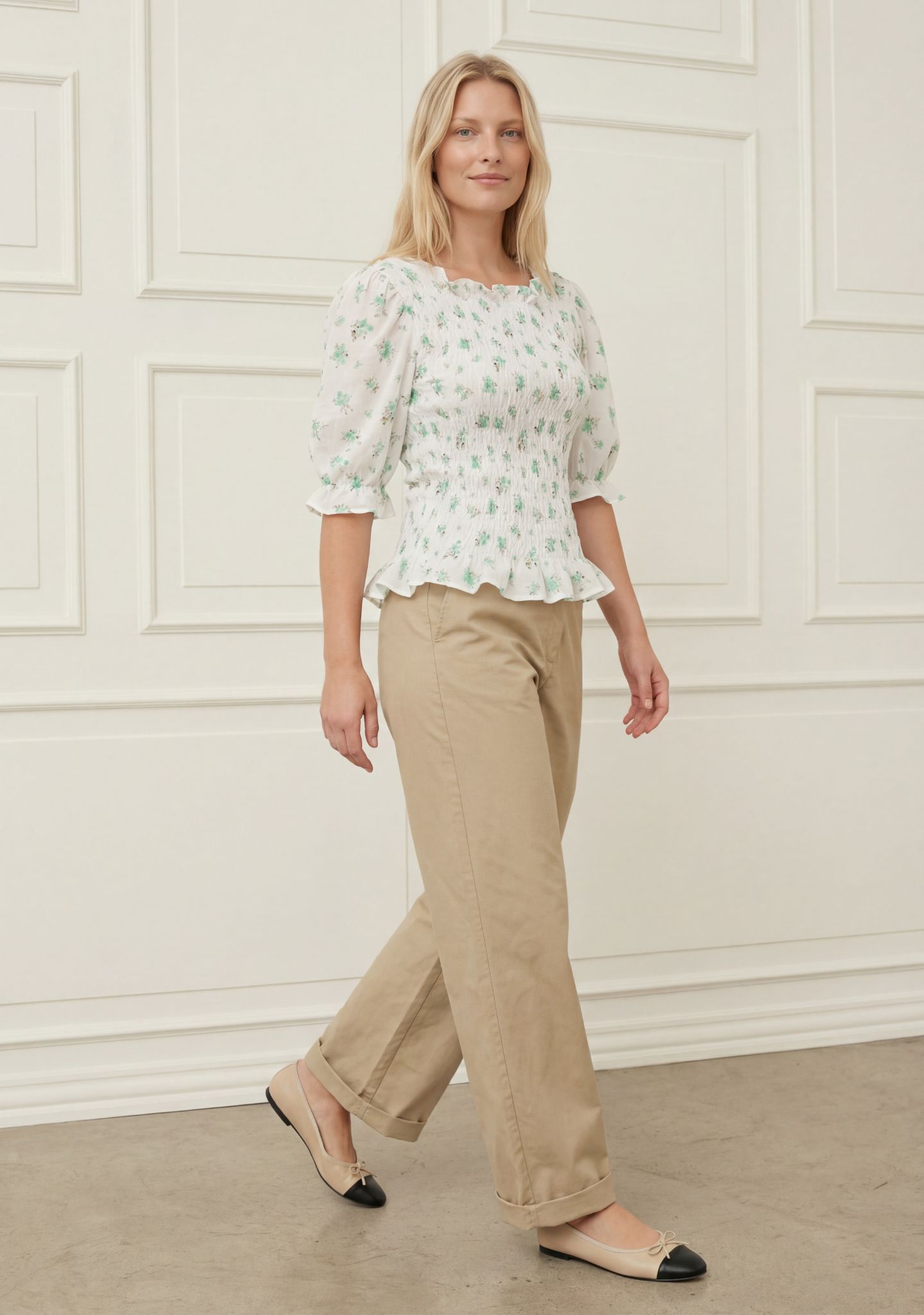 Pernille Smock Blouse - Stl. XL - Isay - 6