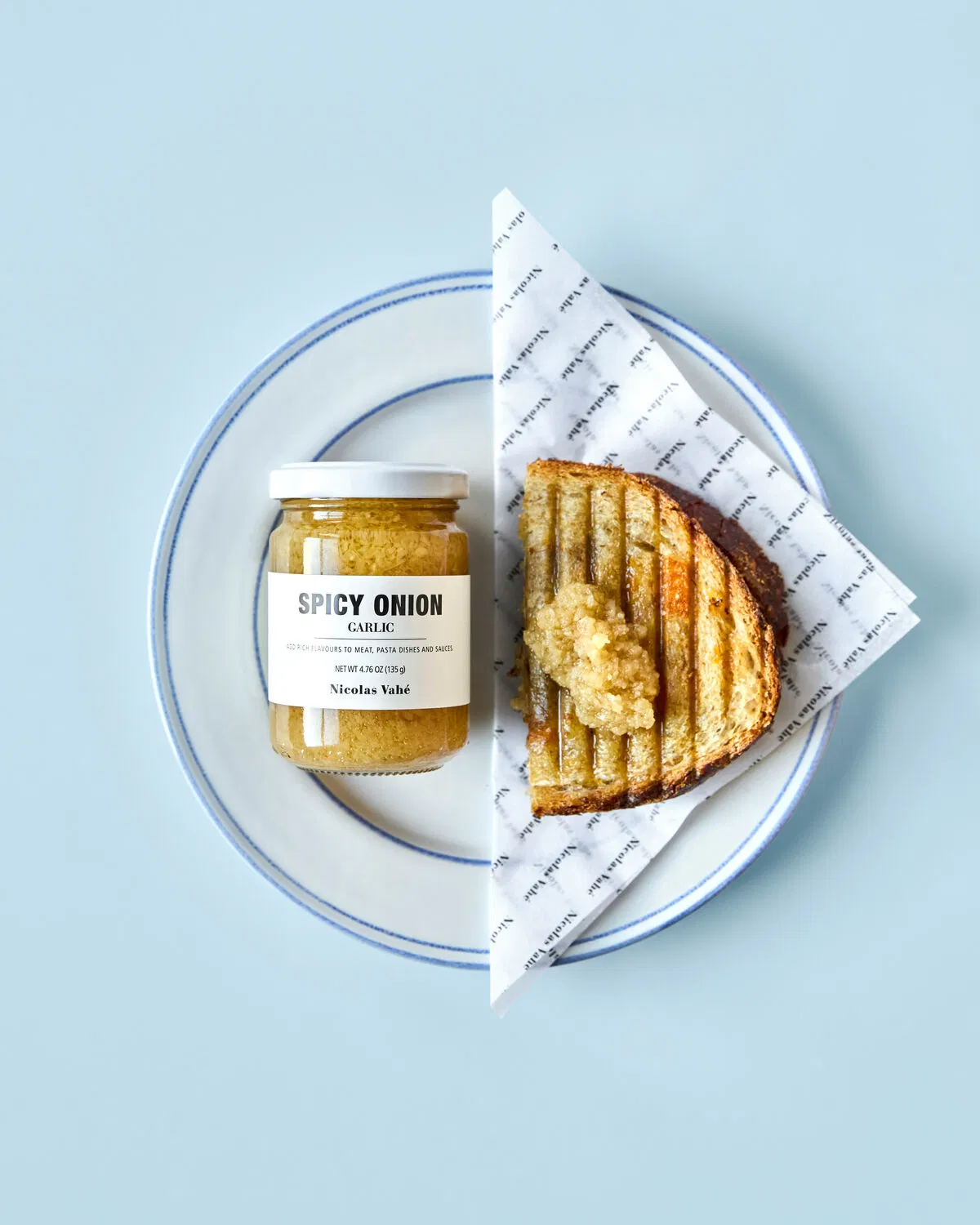 NICOLAS VAHÉ Kryddig lök, Vitlök, 135 g