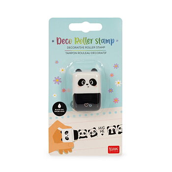Deco roller stamp, roterande stämpel, Panda