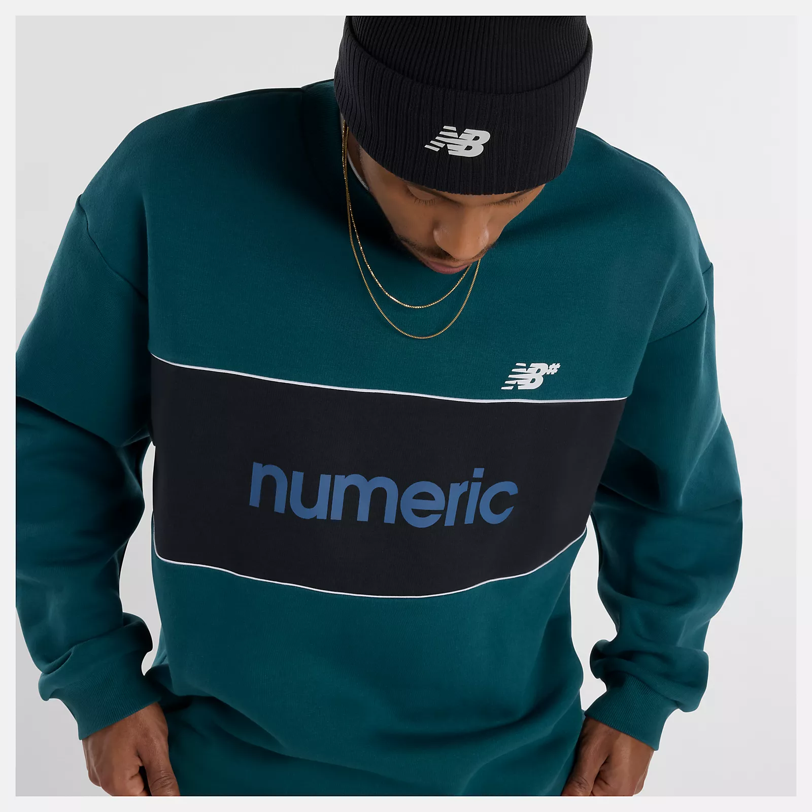 New Balance Numeric Team Crew Medusa Green - 4