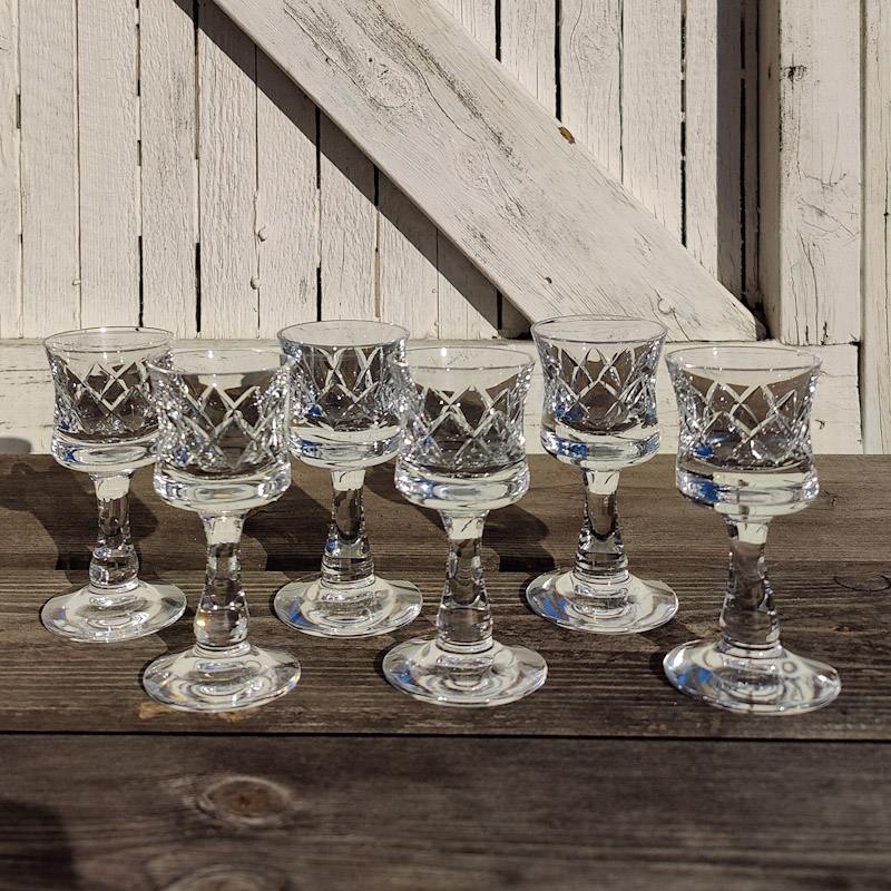 Likörglas i kristall - 2